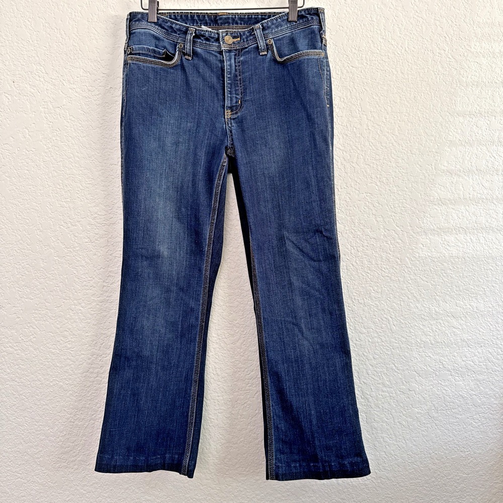 Carhartt Original Fit Womens Jeans Blue Size 8 Reg (Hem Altered to 25.5" Inseam)